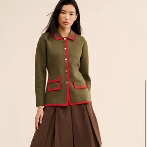 Military Sweater Blazer